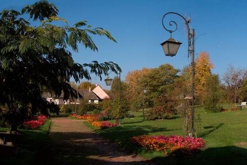 Un magnifique jardin arboré