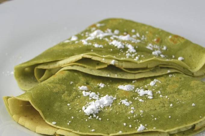 Crêpe matcha