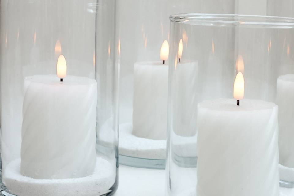 Photophore bougies Led