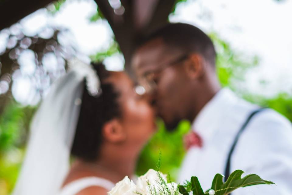 Focus sur le bouquet