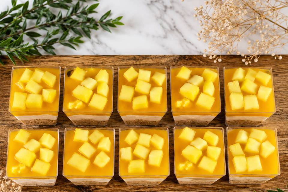 Verrines mangue