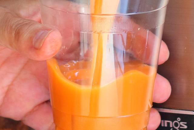 Jus pressé à froid