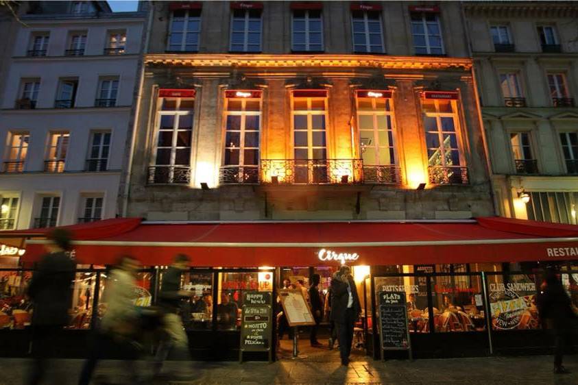 La façade du restaurant