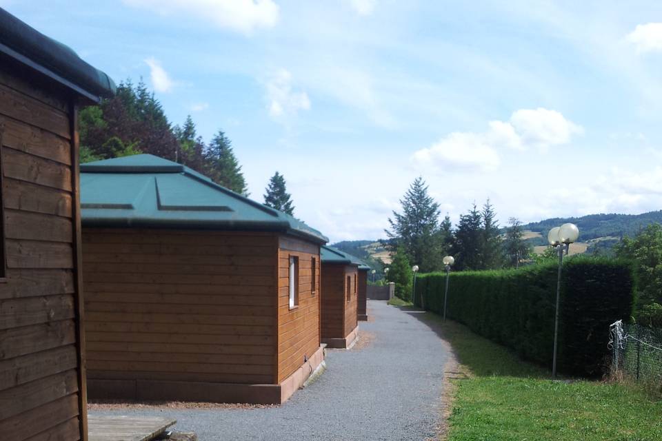 Suite de 6 Chalets 36 pers