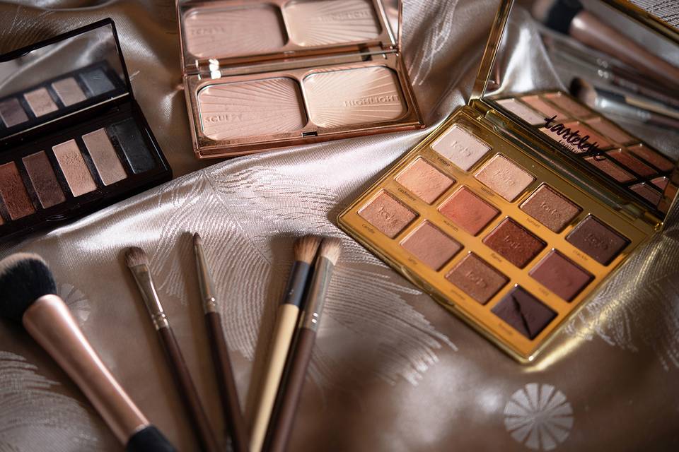 Préparatifs maquillage