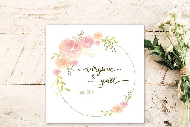 Faire-part mariage