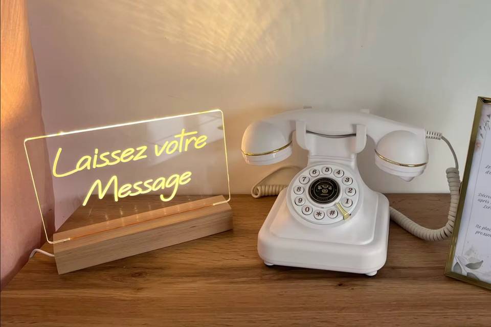 Livre d'or audio