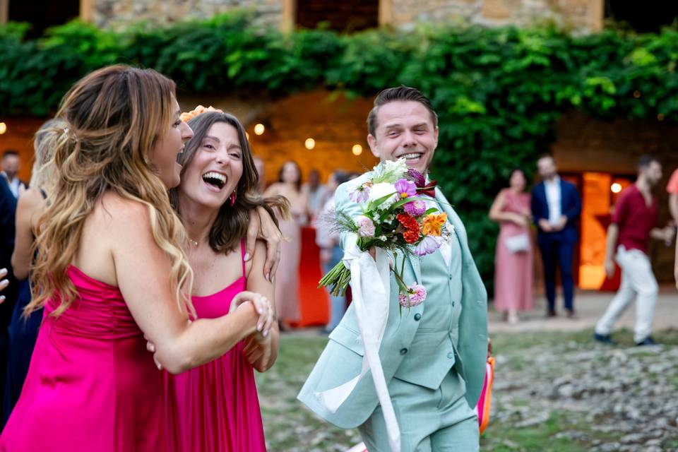 Attraper le bouquet