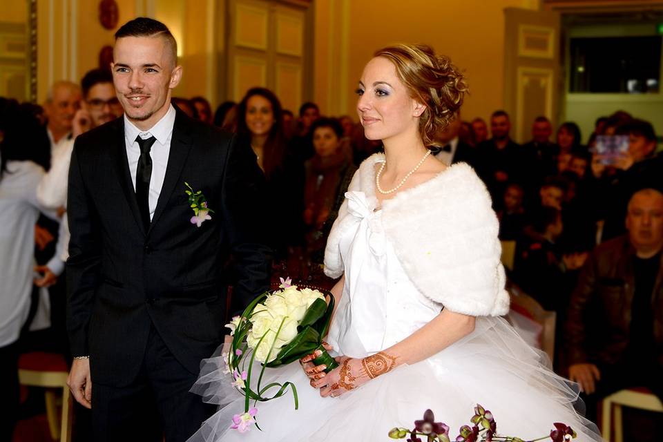 Mariage à la mairie