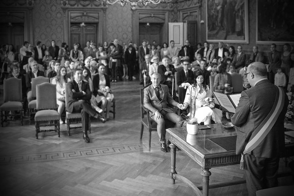 Mariage à la mairie