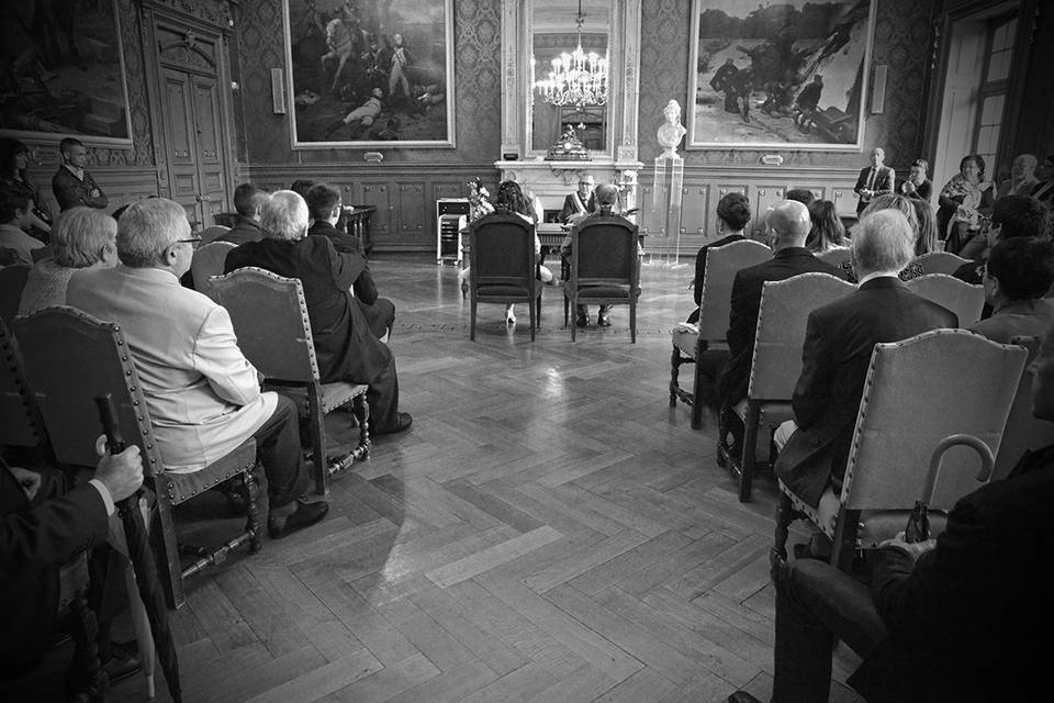 Mariage à la mairie