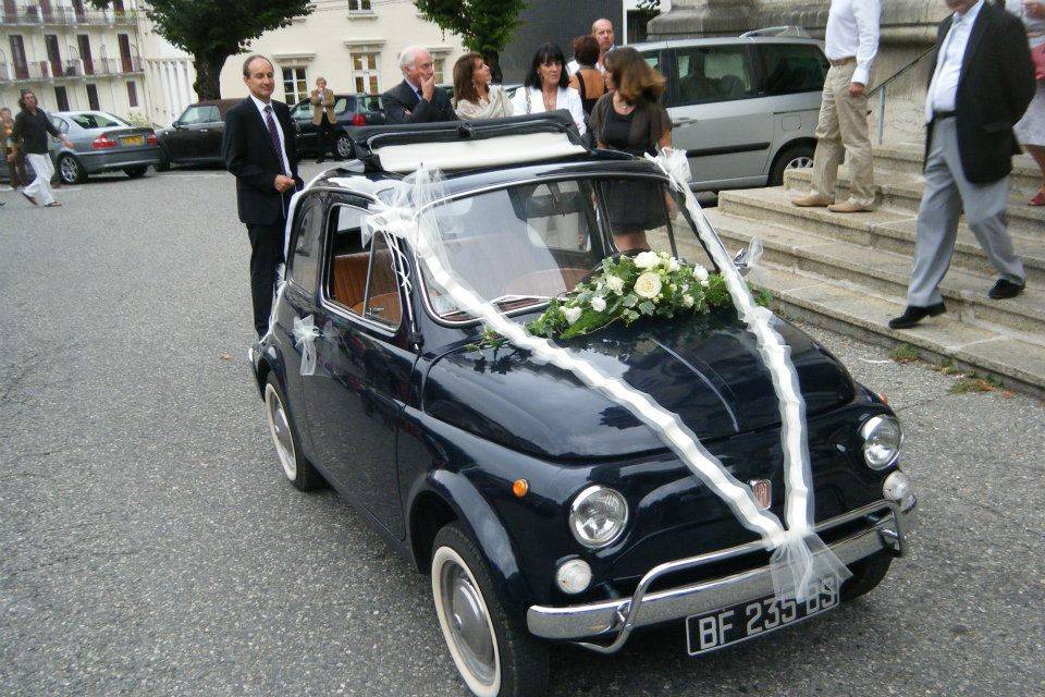 Bouquet de mariée rond