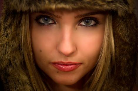 Dans les yeux