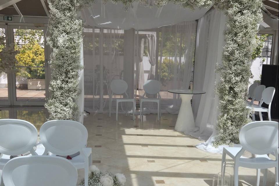 Une houppa très fraîche