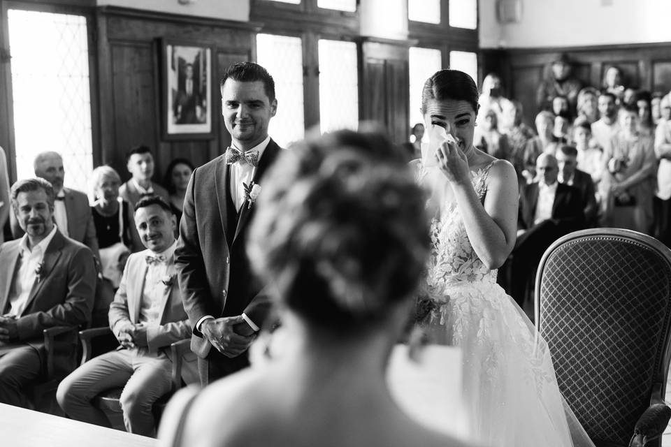 Mariage à la mairie