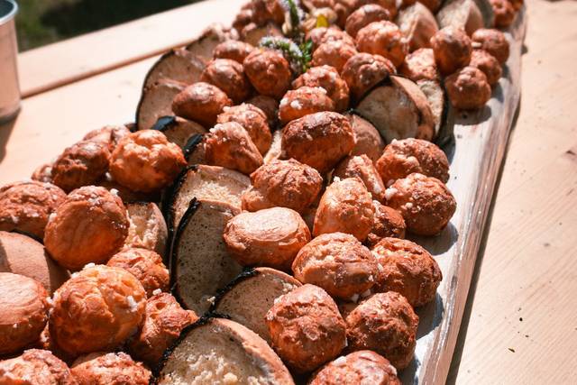 Chouquettes & Tourteau fromagé