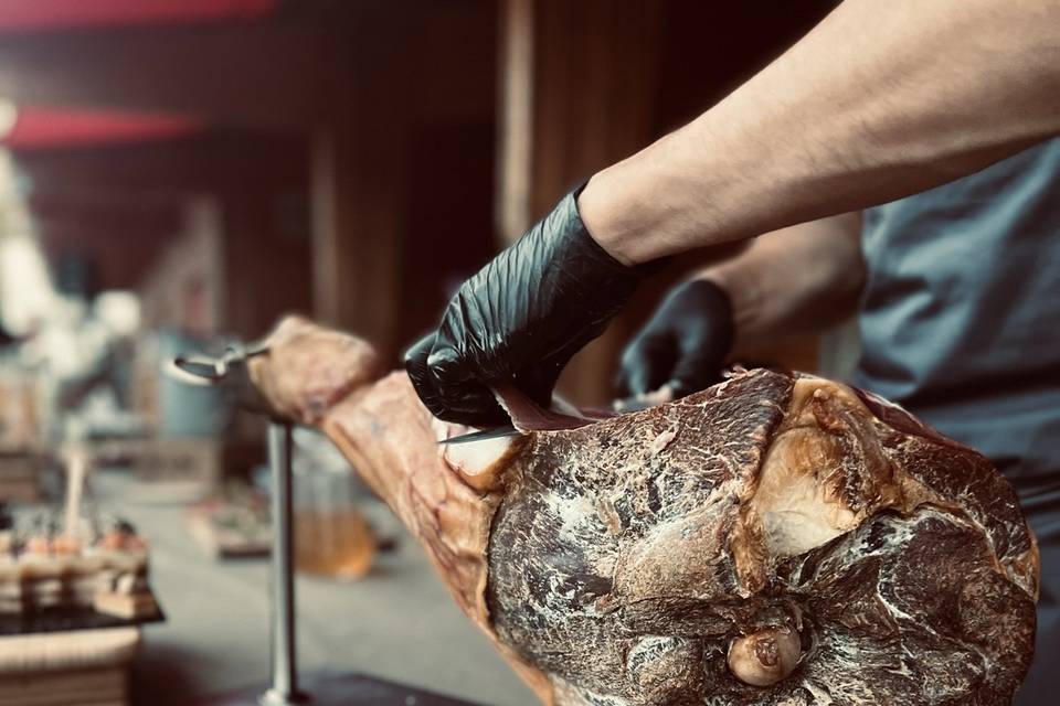 Découpe De Jambon Sec