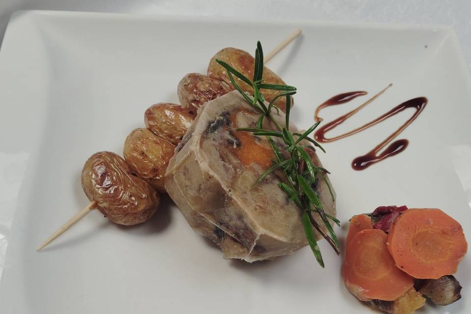 Rôti de seithan vegan