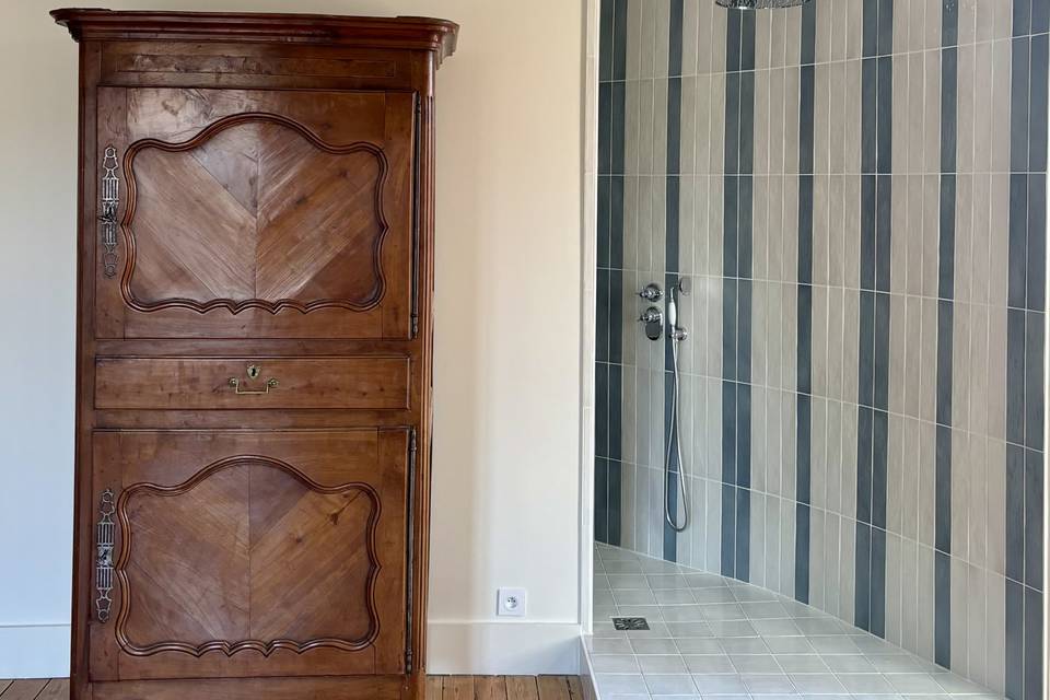 Chambre bleue