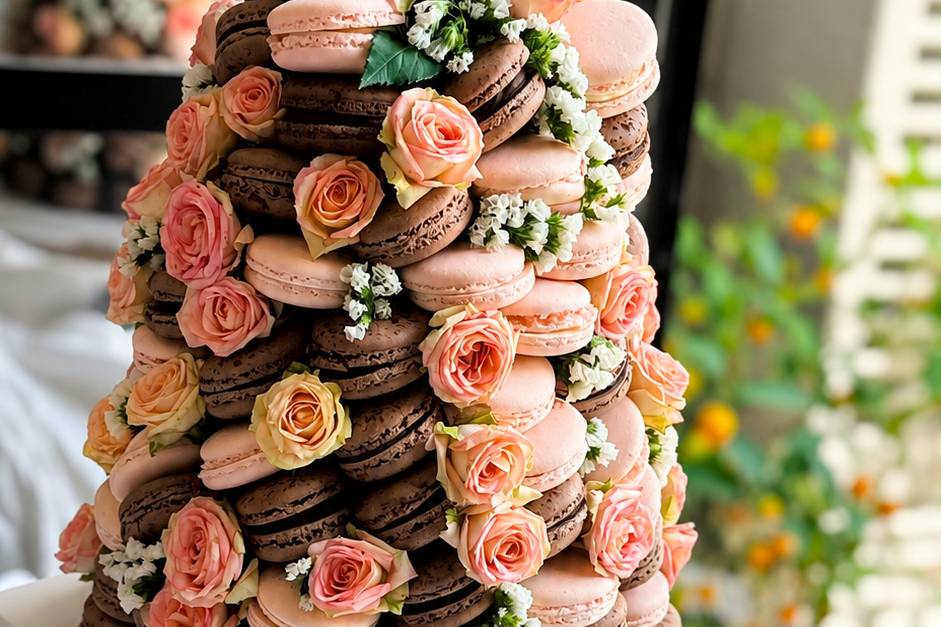 Pyramide de macarons