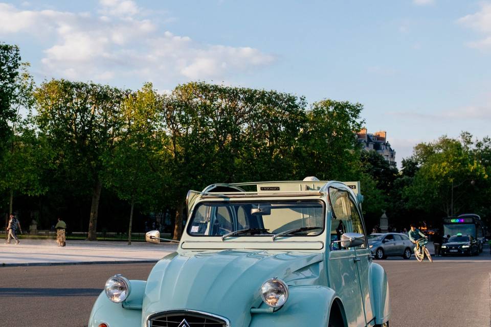 2CV Vert Jade 1980