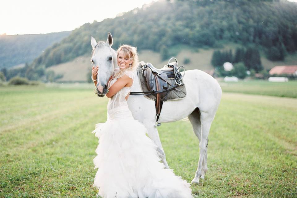 Robe mariée dentelle dos nu