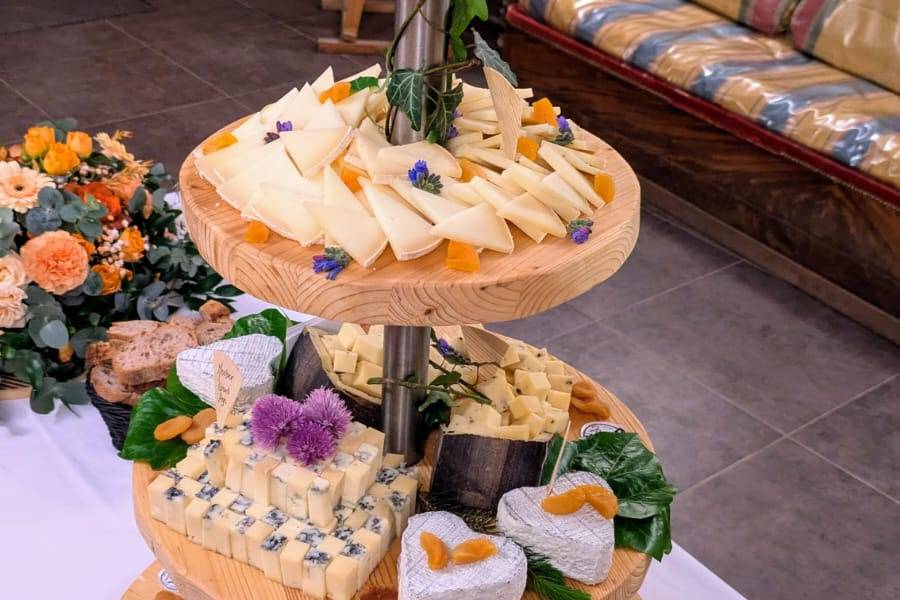 Pièce montées de fromages