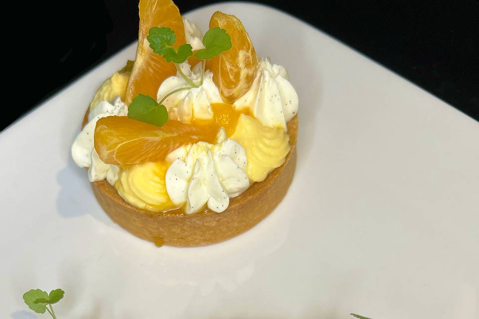 Dessert mandarine