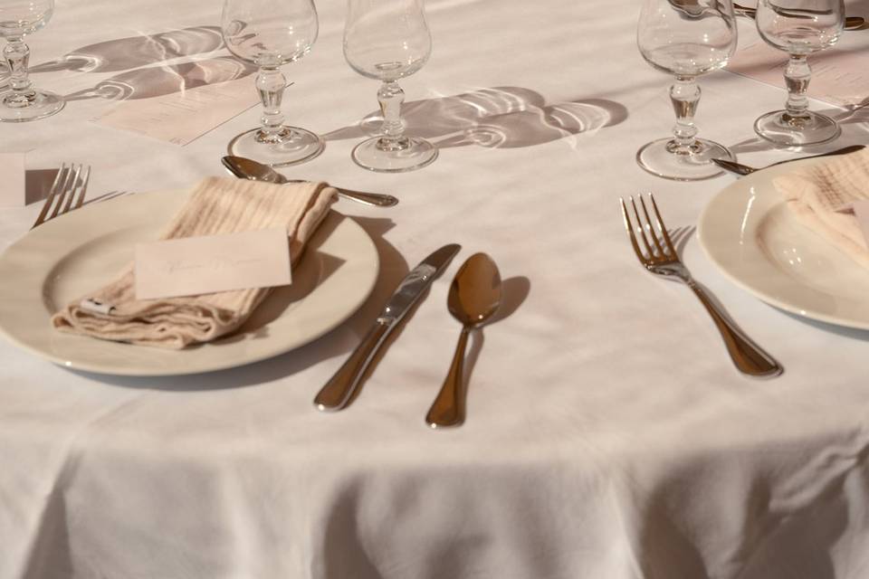 Décoration des tables