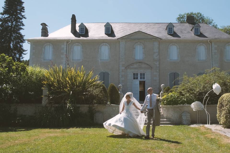 Arrivée des mariés