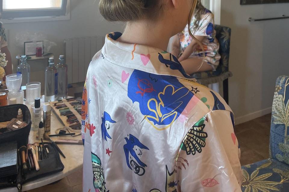 Chignon  Catogan