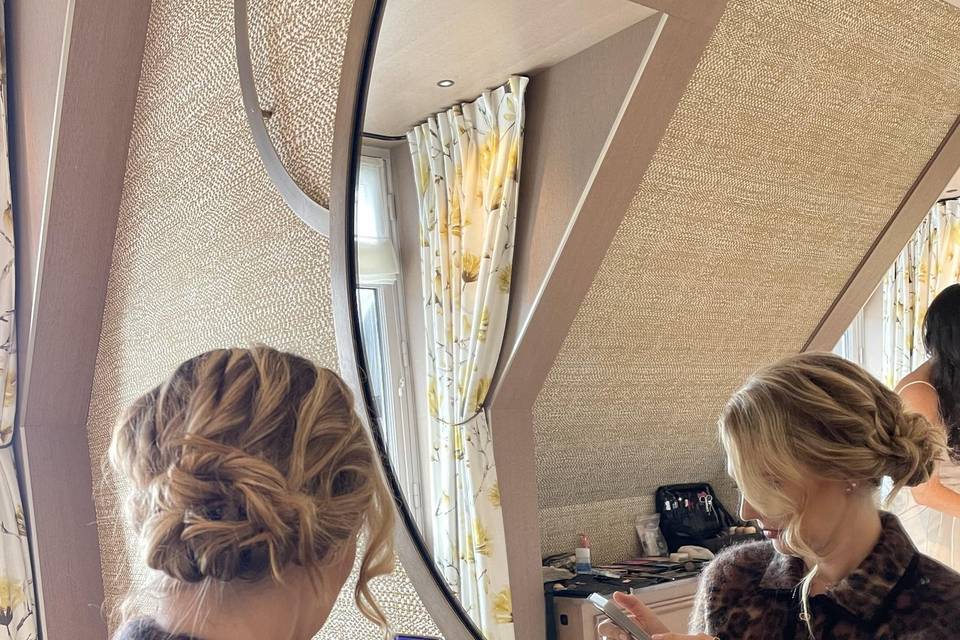 Chignon invité