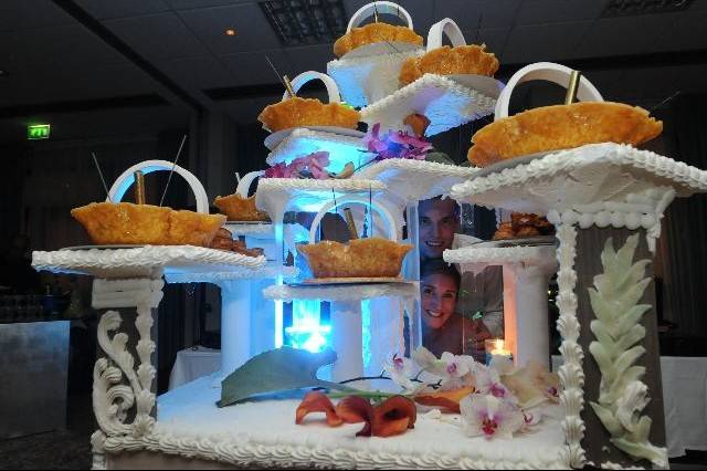 L'arrivée de la pièce-montée