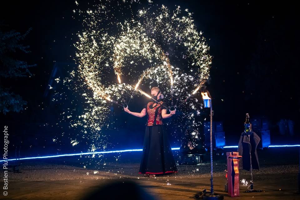 Spectacle de pyrotechnie