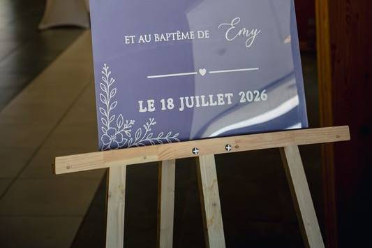 Panneau de bienvenue