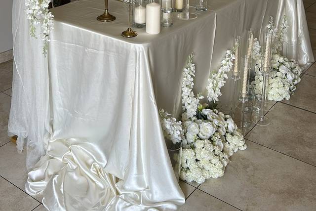 Table d'honneur