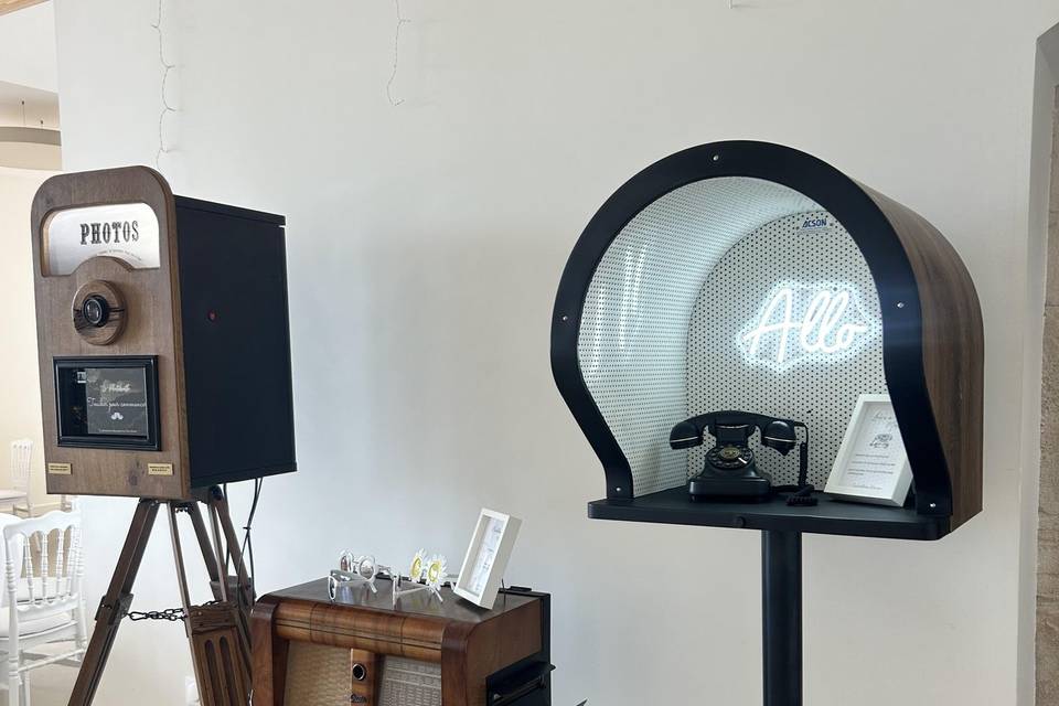 Pack photobooth et cabine