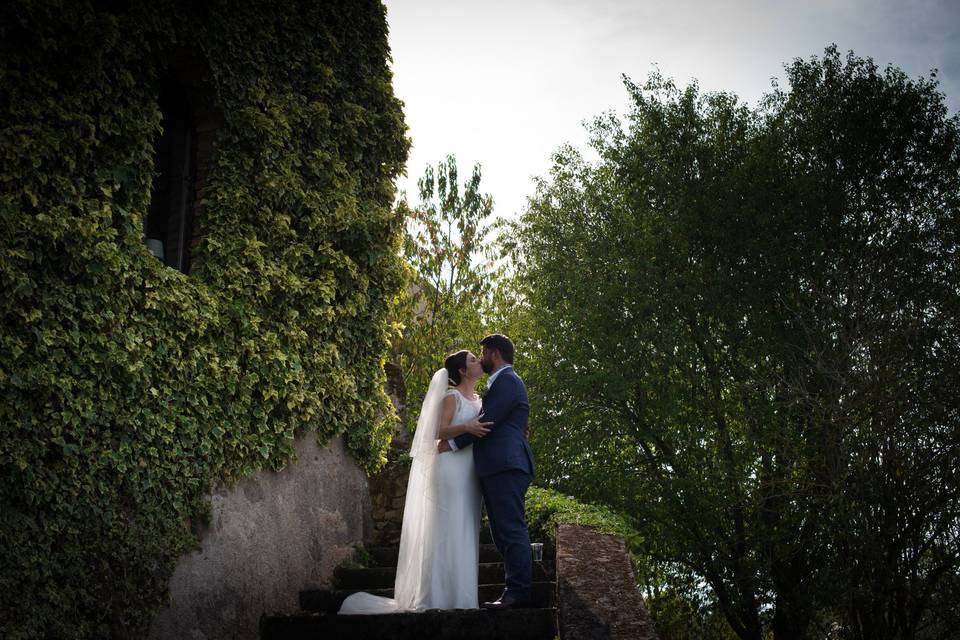 Le couple au jardin