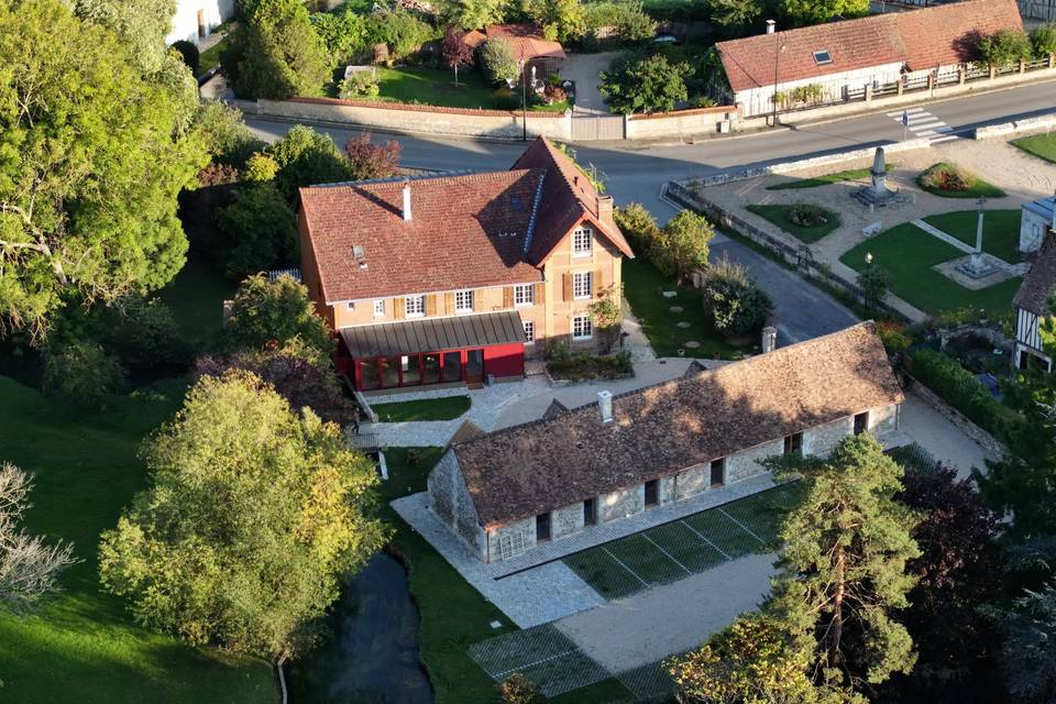 Domaine vue drone