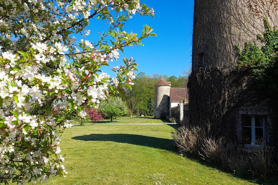 Nature-Lodge au printemps