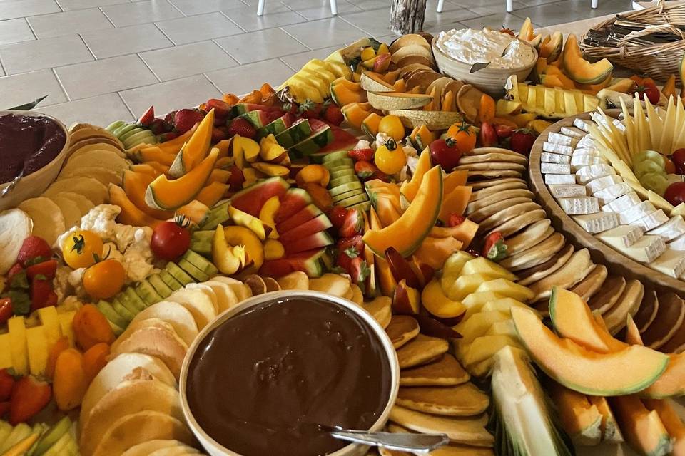 Buffet au Grand Echerat