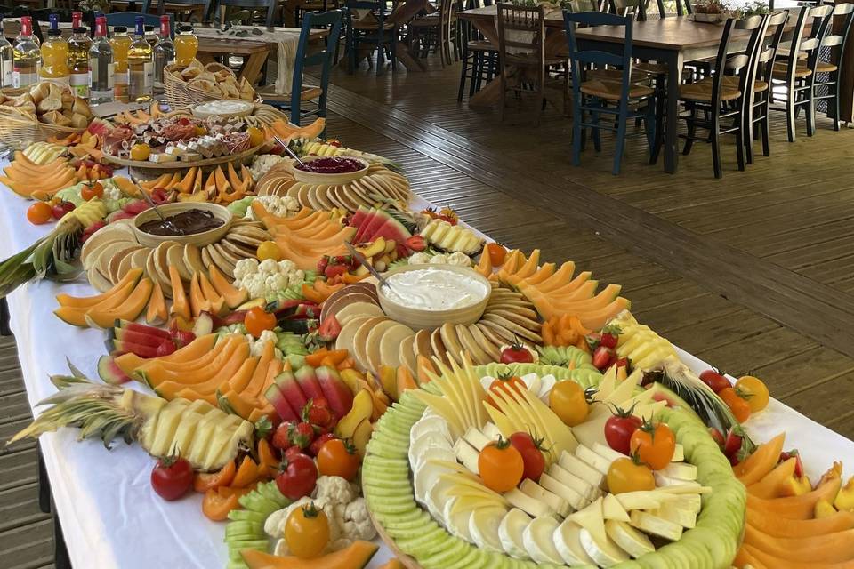Buffet au Domaine Chasseneuil