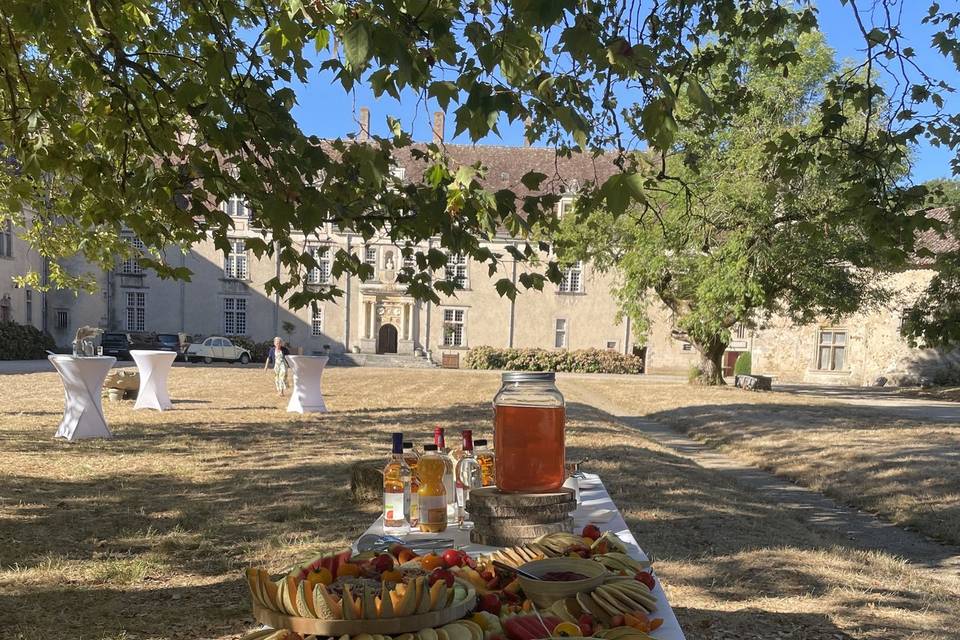 Buffet au Château du Fraisse