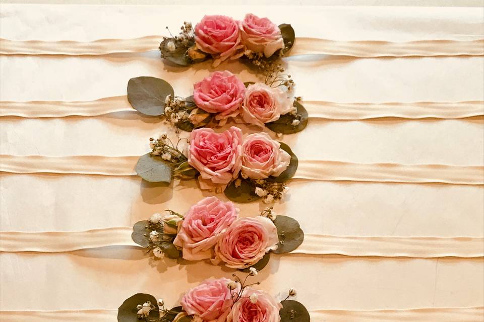 Bracelet de fleurs