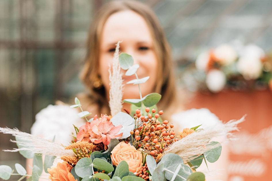 Bouquet terracotta