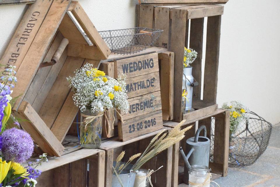 Décoration vélo Chez Fleur