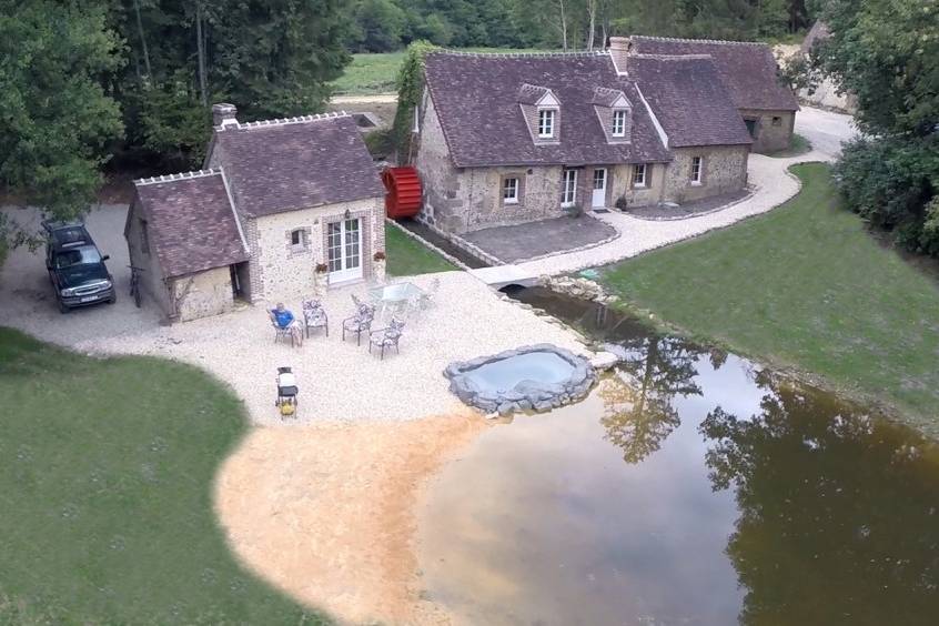 Le moulin avec jaccuzzi