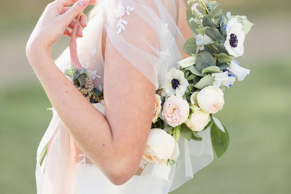 Couronne fleurs séchées