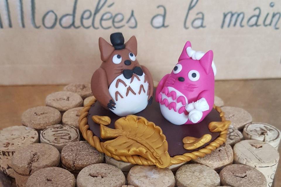 Cake topper Totoro