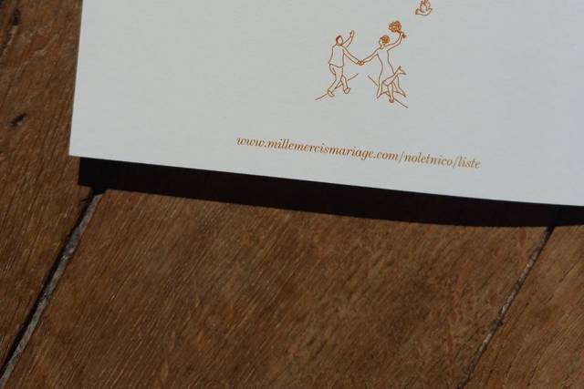 Faire-part de mariage 2026